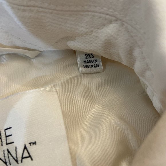 Aritzia Wilfred Women Ivory The Ganna Shirt Jacket - Size 2XS Button down - Picture 5 of 7